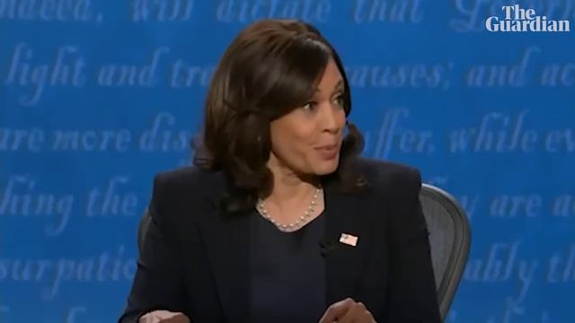 'I'm speaking': Kamala Harris reins in Mike Pence during VP debate