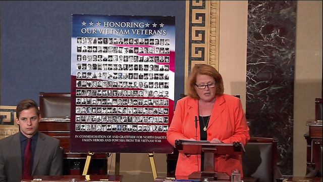 Heitkamp Honors North Dakota Servicemembers Who Gave Their Lives During Vietnam War