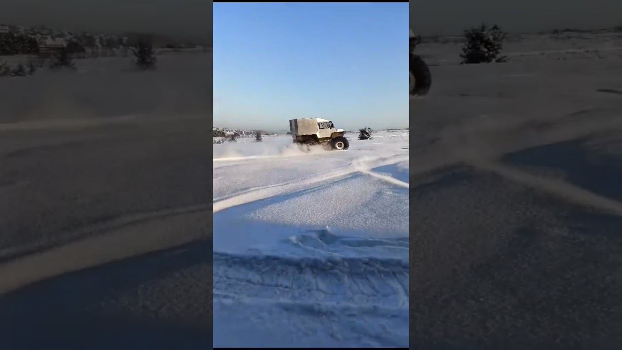 хлебовозка #тайпан #вездеход #снегоход #самоделка