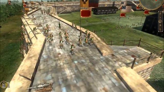 Empire Total War Online Battle #96: Russia vs the 13 Colonies (Siege Battle)