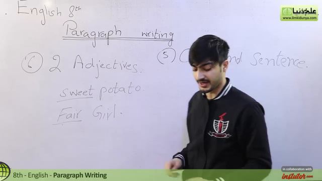 How to Write English Paragraph for Class 8