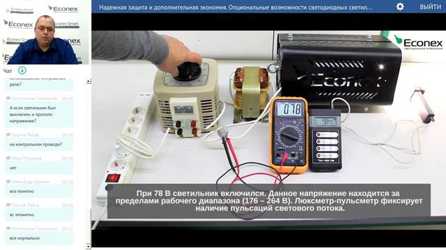 Надежная защита и дополнительная экономия. Опциональные возможности светодиодных светильников Econex