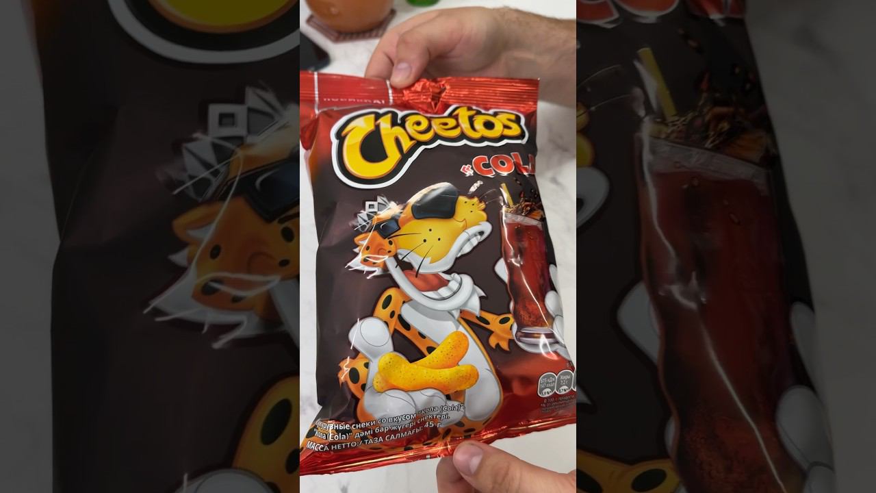 Пробуем Cheetos со вкусом Колы! #еда