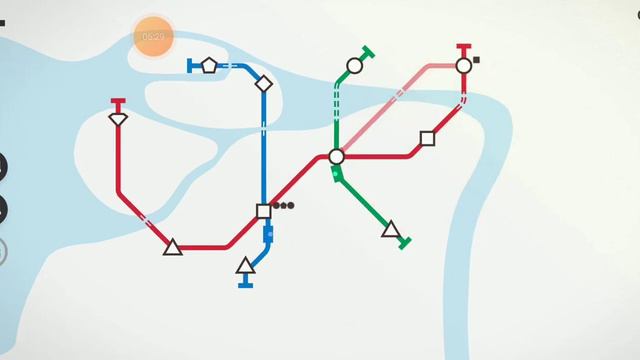 Построил Петербургское метро. Mini Metro