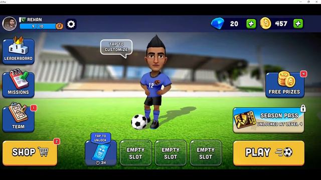 Can I play with my friends in Mini Football?