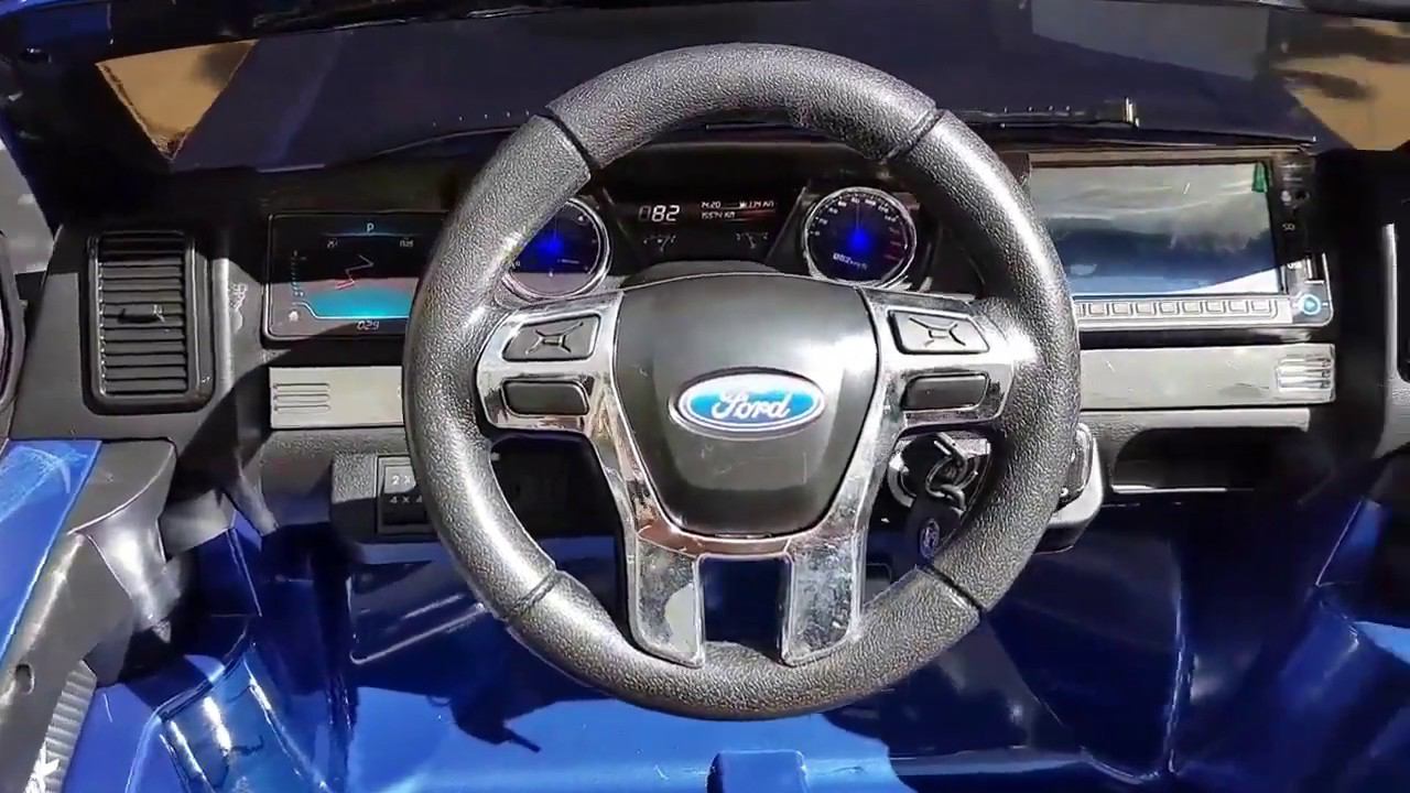 Детский электромобиль Dake Ford Ranger Blue 4WD MP4 – DK-F650-BL. Купить в магазине Бибай. Bibuy.ru