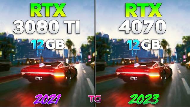 RTX 4070 vs RTX 3080 Ti - Test in 10 Games