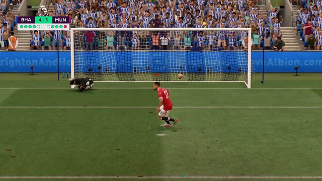 BRIGHTON vs MANCHESTER UNITED [Penalty shootout] FIFA 22