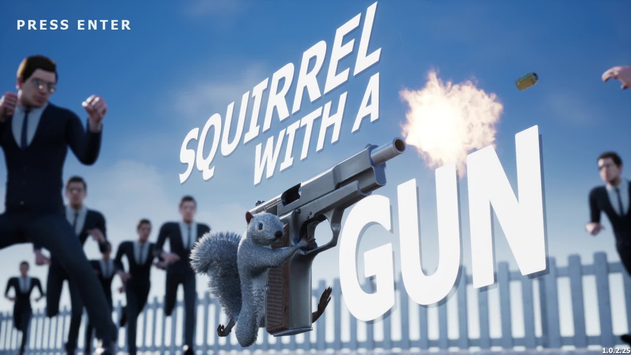 Squirrel with a Gun - Белка с Пушкой