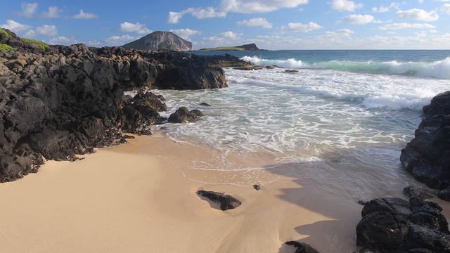 Oahu Hawaii Waves 4K UHD Sample 1 Min 24FPS Canon 1DC Sample Content