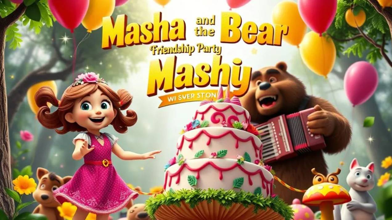 Masha and the Bear: Friendship Party