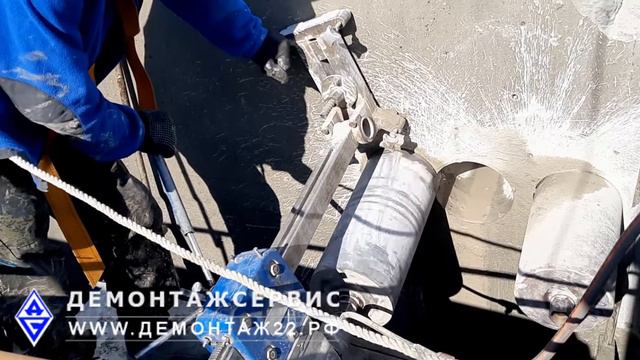 Алмазное бурение d 225мм