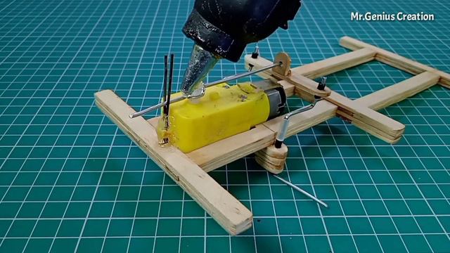 Latest idea💡: How To Make Remote Control Car at Home with Steering mechanism