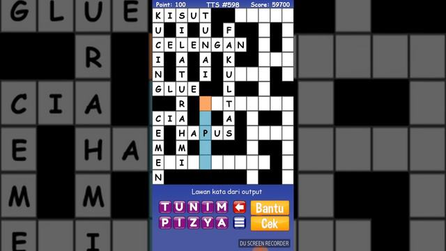 Jawaban TTS 2018 level 598