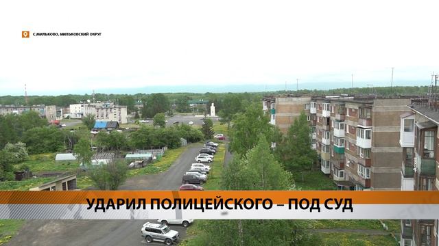 МИЛЬКОВЧАНИН ПРЕДСТАНЕТ ПЕРЕД СУДОМ ЗА ТО, ЧТО УДАРИЛ ПОЛИЦЕЙСКОГО • НОВОСТИ КАМЧАТКИ