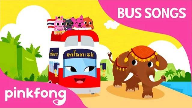 Thailand Tour Bus | Thailand Trip | Car Songs | Pinkfong Songs for Children