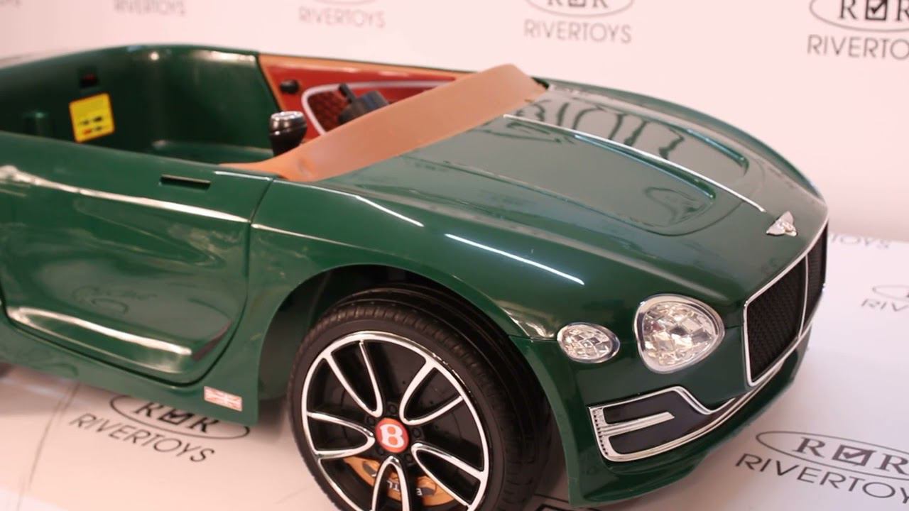 Детский электромобиль Bentley EXP12 (JE1166, RiverToys) сборка