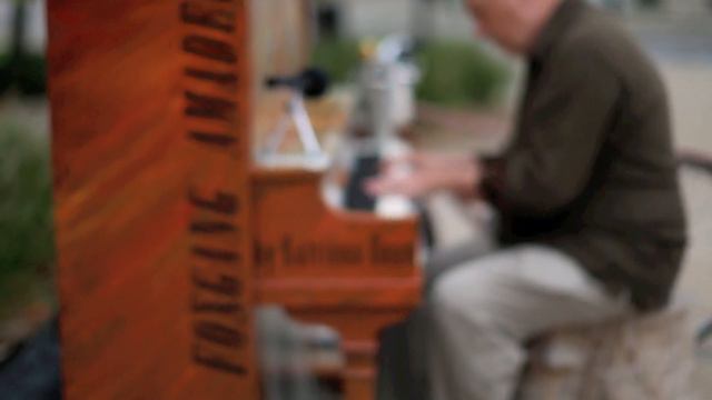 Michael McNamara plays my Street Piano "Foxgang Amadeus": Angel