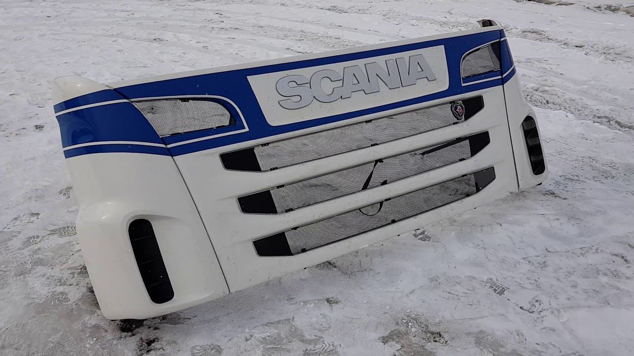 Капот на сканию G400 на разборке грузовиков WorkTruck