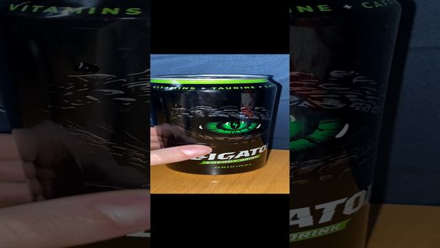 ОРИГИНАЛЬНЫЙ ЭНЕРГЕТИК АЛЛИГАТОР / ALLIGATOR ENERGY DRINK ORIGINAL / BARINOFF / TAURINE CAFFEINE