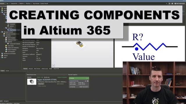 How to Create & Use Components in Altium 365 and Concord PRO (Step-by-Step)