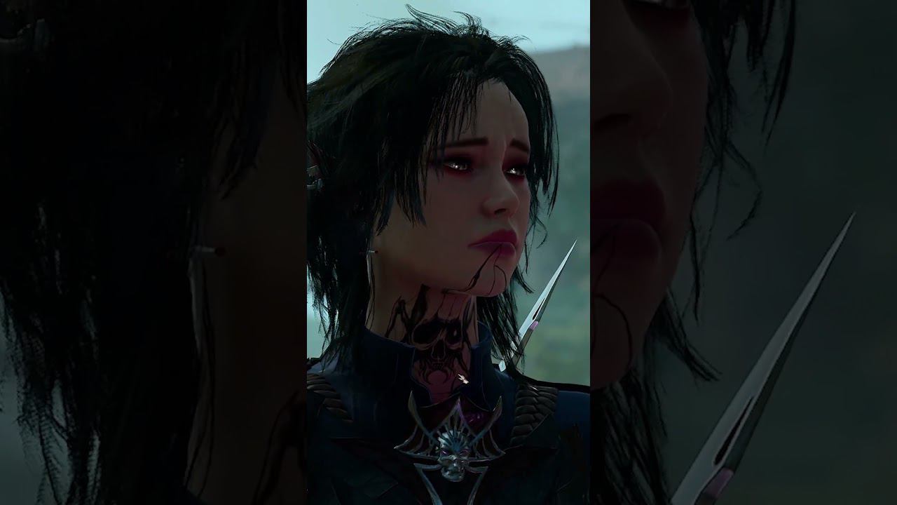 Прочитать самому некромантию Тхая VS дать Астариону #baldursgate3 #shorts