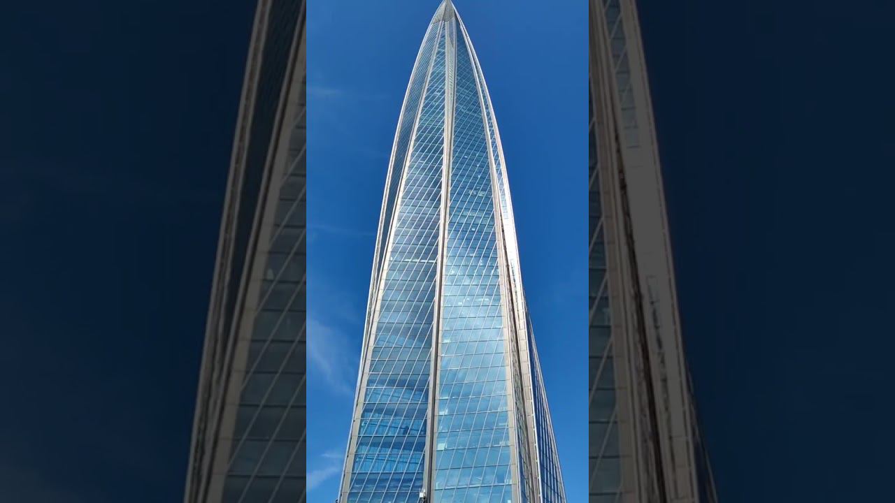 Лахта-Центр 462 метра #санктпетербург #shorts