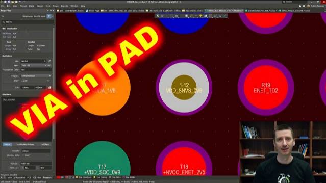 Using VIA in PAD? What you need to know - Guidelines, dimensions and more ...
