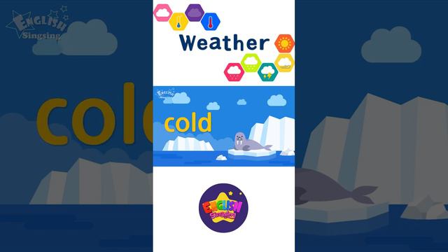 Kids vocabulary - Weather - How's the weather