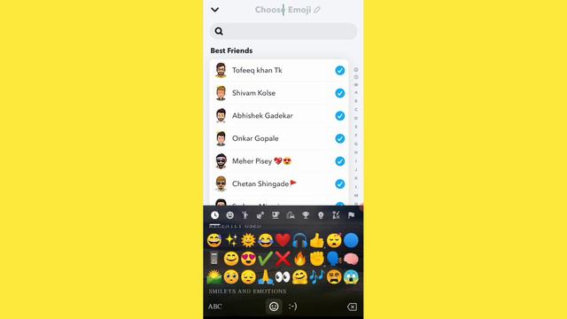 एक क्लिक में Snaps सबको भेजे !! How to send snap to everyone at once ! Snapchat Snap/Streak shortcu