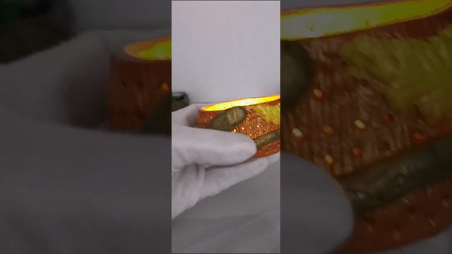 Подсвечник из полимерной глины