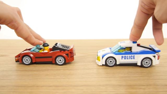 レゴ シティ ポリスヘリコプターとポリスカー 60138 ／LEGO CITY, LEGO City Police High-Speed Chase 60138