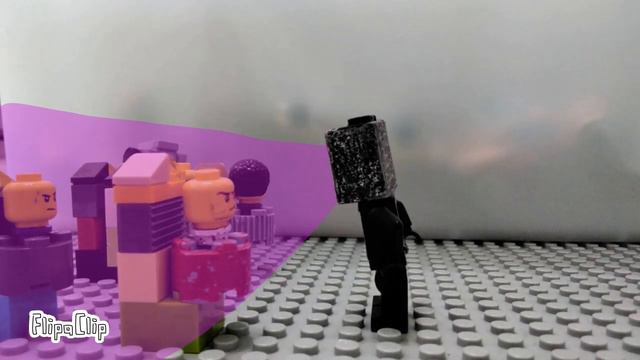 How to make TV man and Big Toilet skibidi toilet lego stop motion animation