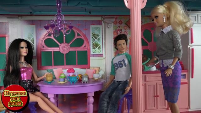 Кукла Barbie Ракель и Раян Мультфильм для девочек Кукольная Жизнь  Видео с куклами Игры в куклы