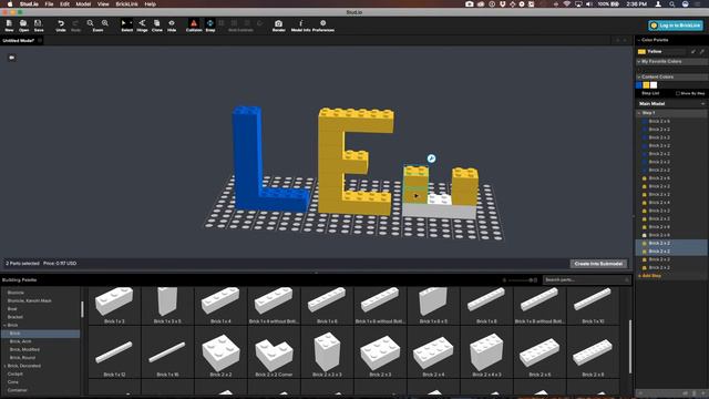 Tutorial: LEGO Text!