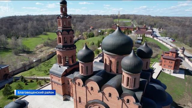 В Башкирии в мужском монастыре «Святые кустики» появились фрески в византийском стиле XII века 
 htt