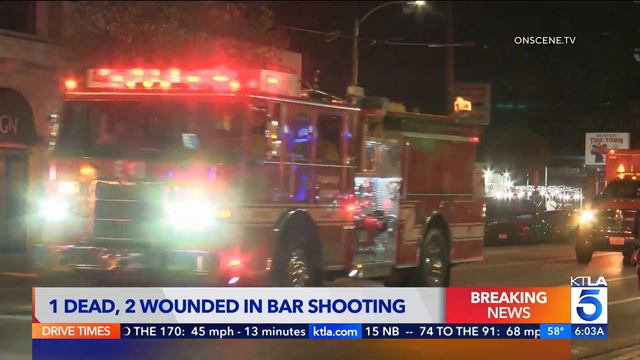 1 dead, 2 injured after bar shooting in San Pedro