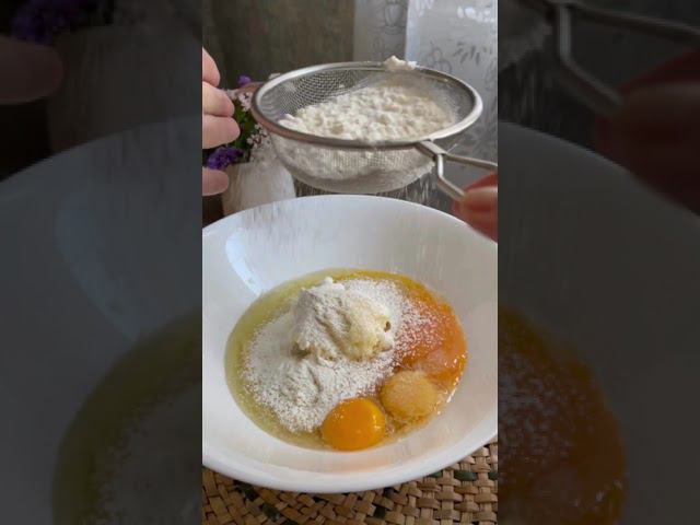 Миндальный пирог со сливами