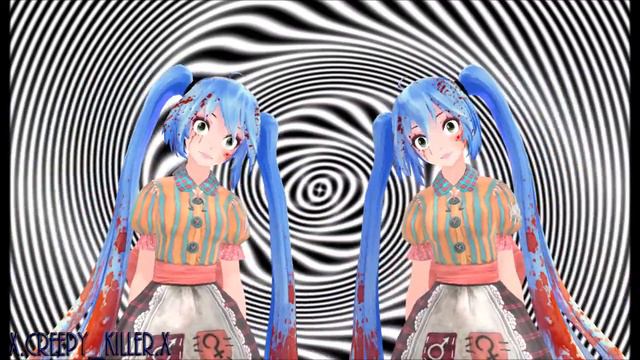 【MMD X MEME X VOCALOID】hypnotic - Miku Doll (A.M.R) [60 fps]