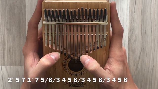 GAME OF THRONES KALİMBA NOTALARI  KALİMBA DERSLERİ  Kalimba Tutorial and Tabs