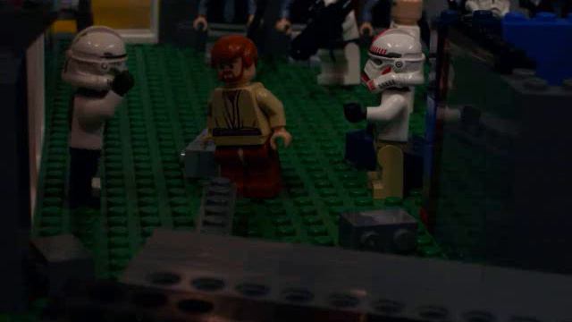 LEGO: star wars - can't a man get any privacy?