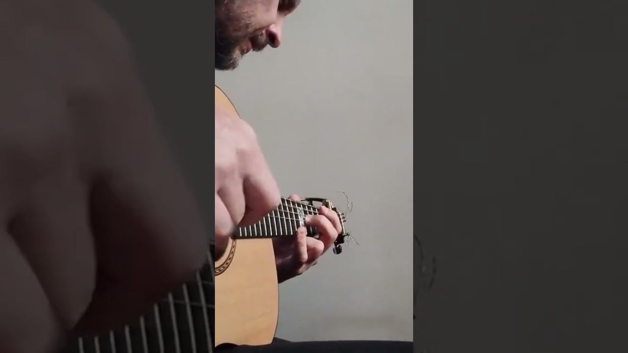 Фрагмент пьесы для гитары - Guitar piece fragment