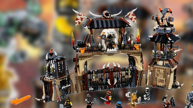 LEGO Ninjago Season 9 70655 Dragon Pit Set Analysis (HD)