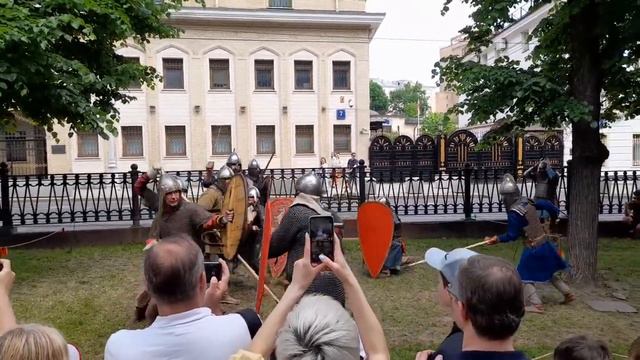 Реконструкция боя, Дружина Александра Невского, Фестиваль Времена и эпохи