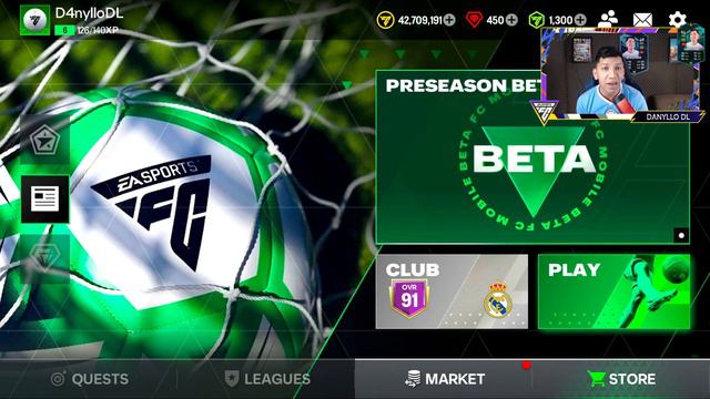 NOVA BETA EA SPORTS FC 24 MOBILE TENCENT OFICIAL (ANDROID/iOS) COM JOGADORES UTOTS