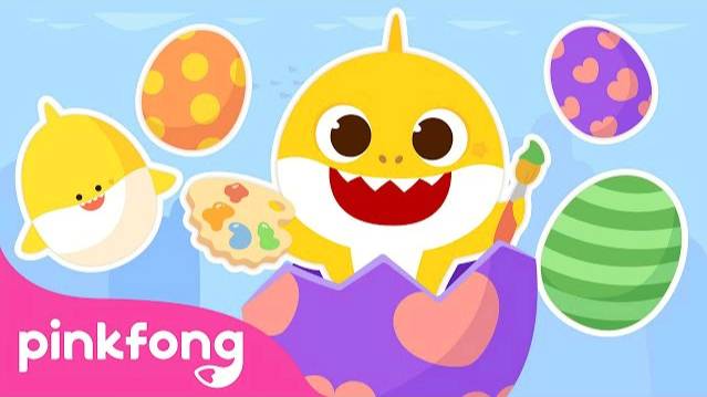 Baby Shark is Coloring Easter Eggs! | Story for Kids | Colors & Shapes | Pinkfong Baby Shark