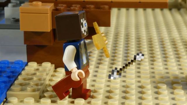 LEGO MINECRAFT ILLAGER INVASION  BATTLE COMPILATION