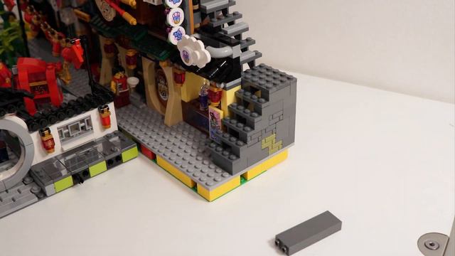 Huge Ninjago District Expansion - City of Lanterns / Spring Lantern Festival - Lego City Update