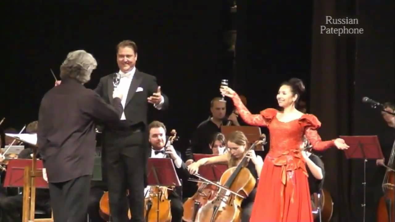 ВЕРДИ Застольная из оперы Травиата / VERDI La traviata: Brindisi (The Drinking Song)