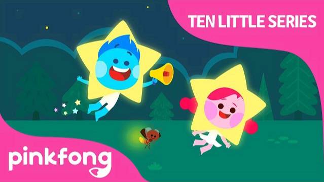 Twinkle Twinkle, Ten Little Kids | Ten Little Series | Count 1 to 10 | Pinkfong Songs for Children